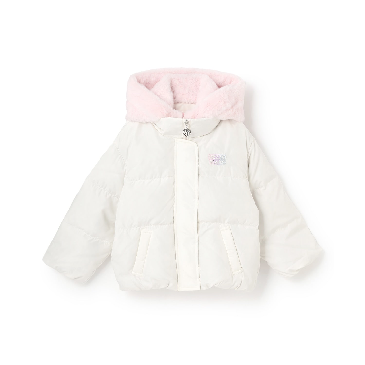 2way ウォッシャブルダウン(110cm サックス): キッズ - ナルミヤ