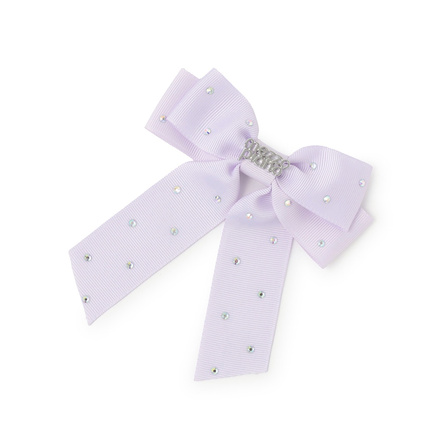 キラキラリボン　ヘアクリップ