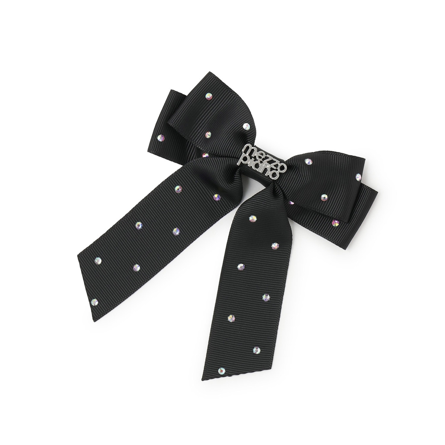 キラキラリボン　ヘアクリップ