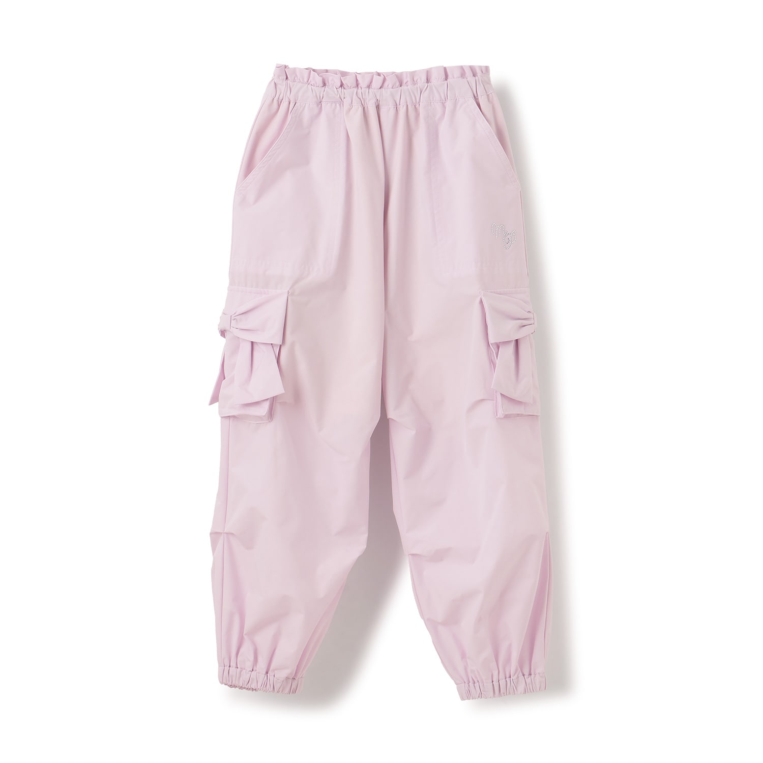 リボン　カーゴパンツ