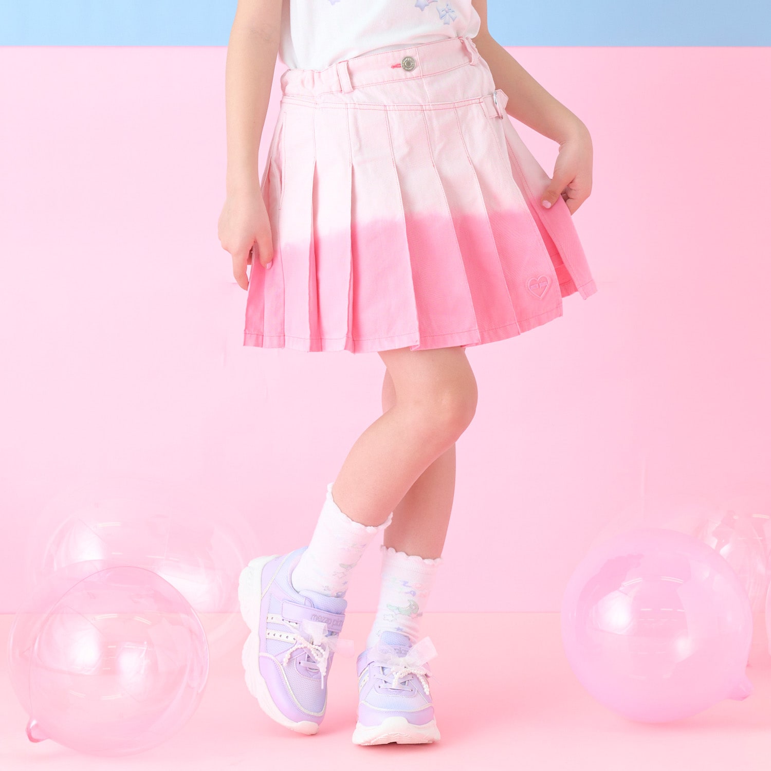 グラデーション　スカパン