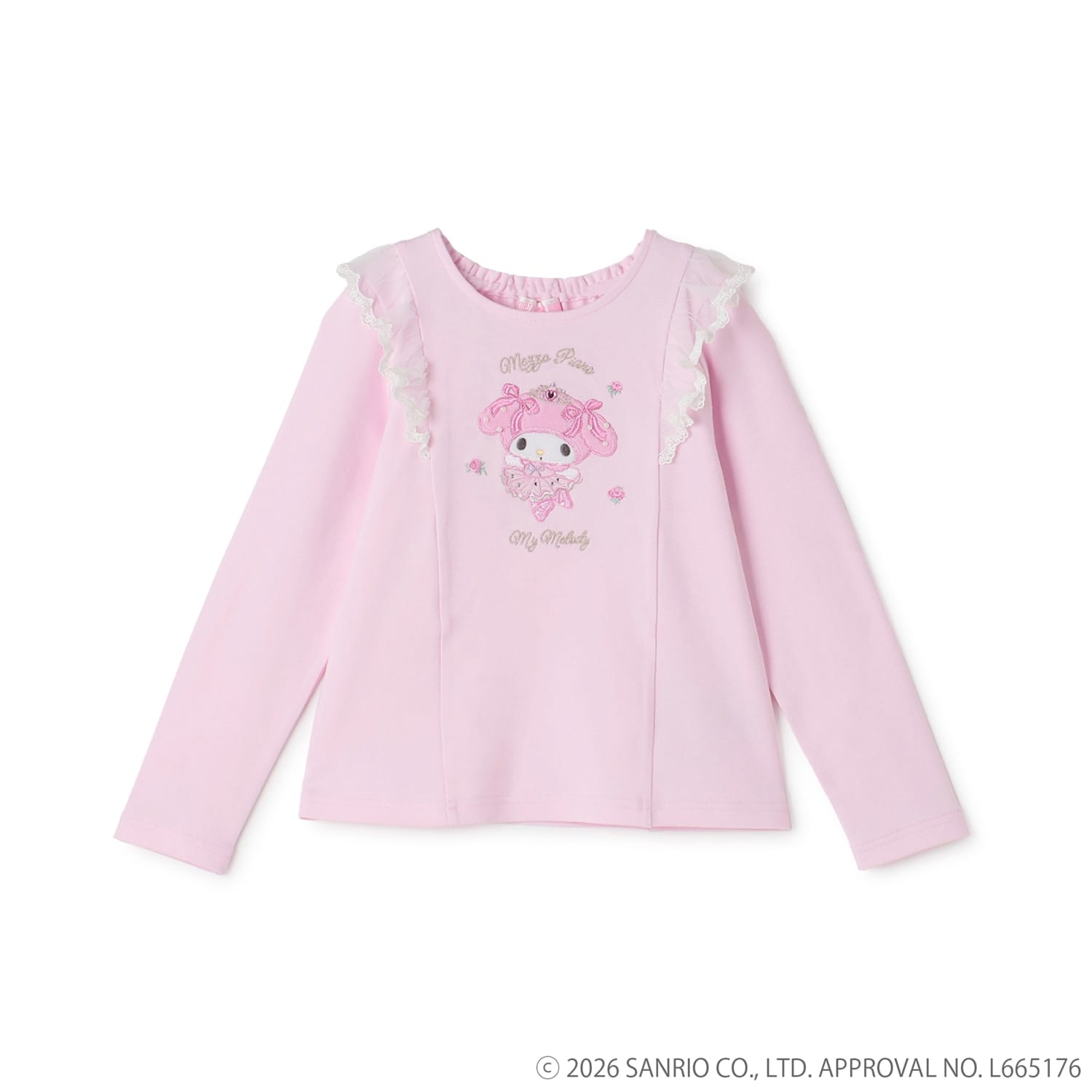 【マイメロディ/マイスウィートピアノ】長袖Tシャツ