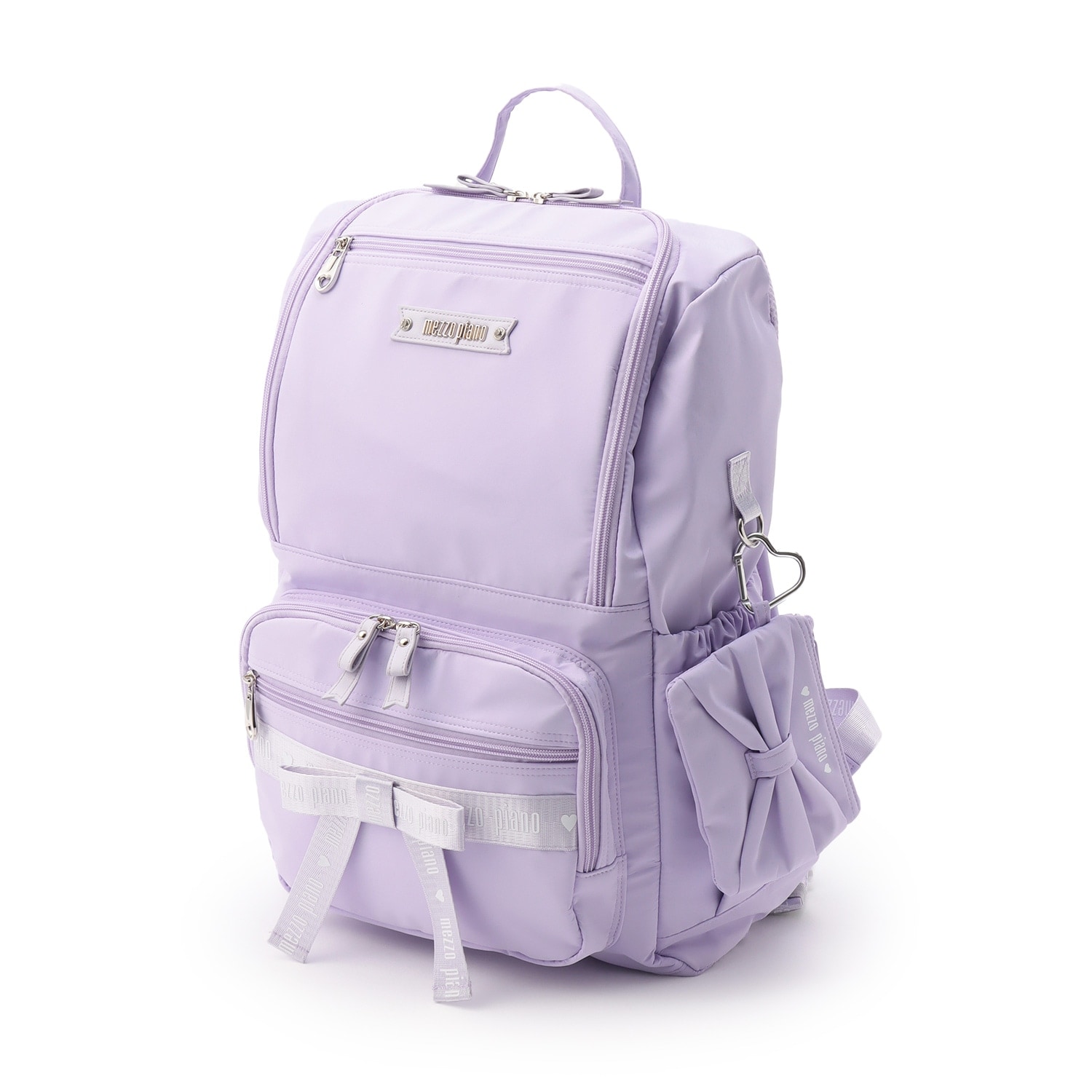 ポーチ付ロゴリボンリュック容量約24L