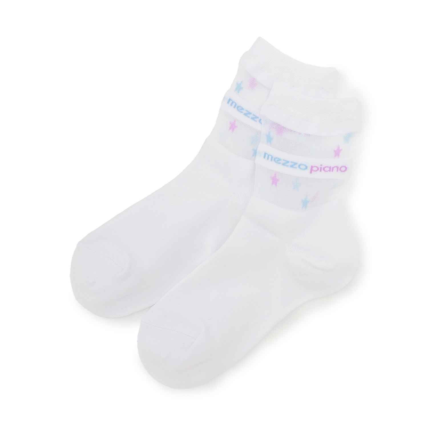 透かしロゴ　ソックス