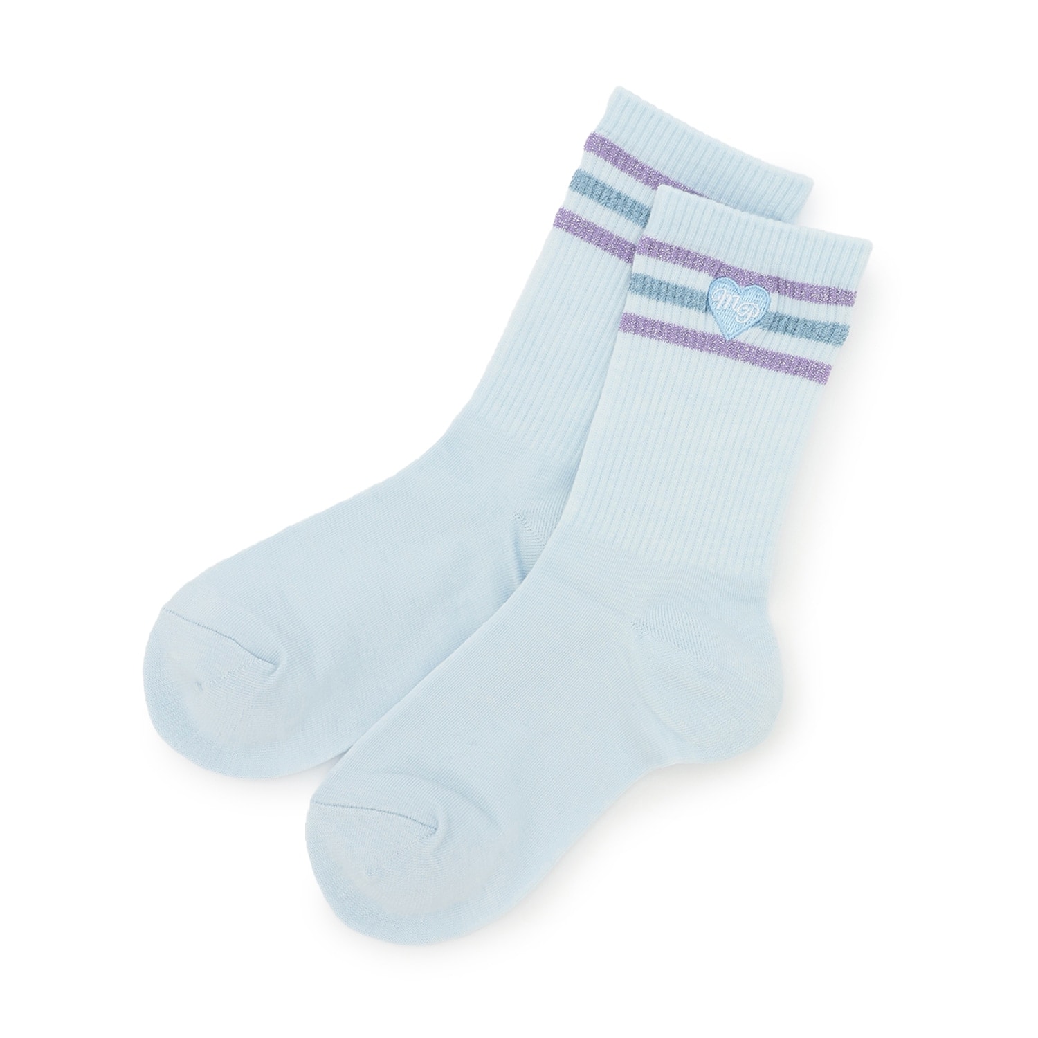 ライン入り　ソックス