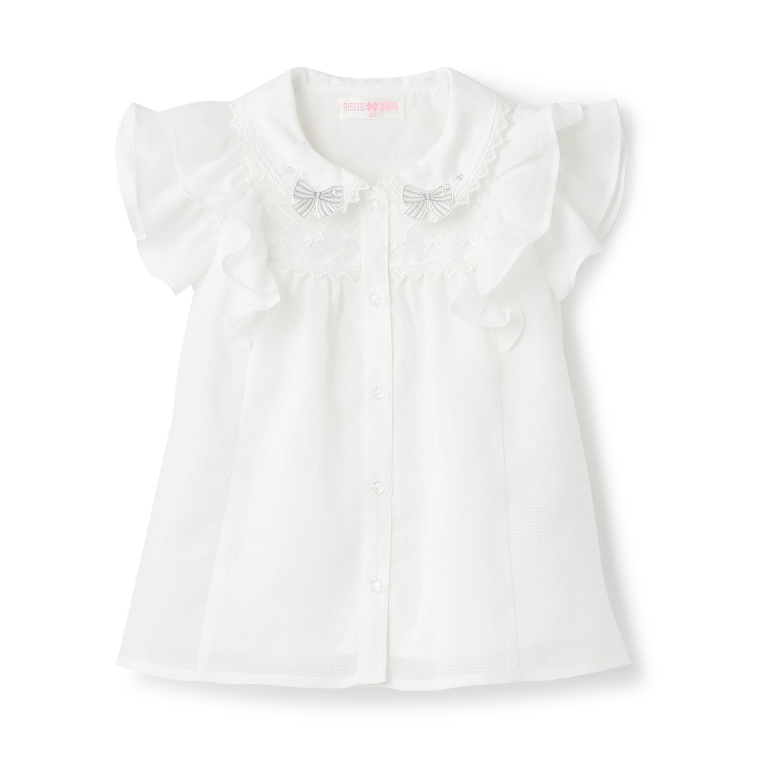 シフォンフリル ブラウス