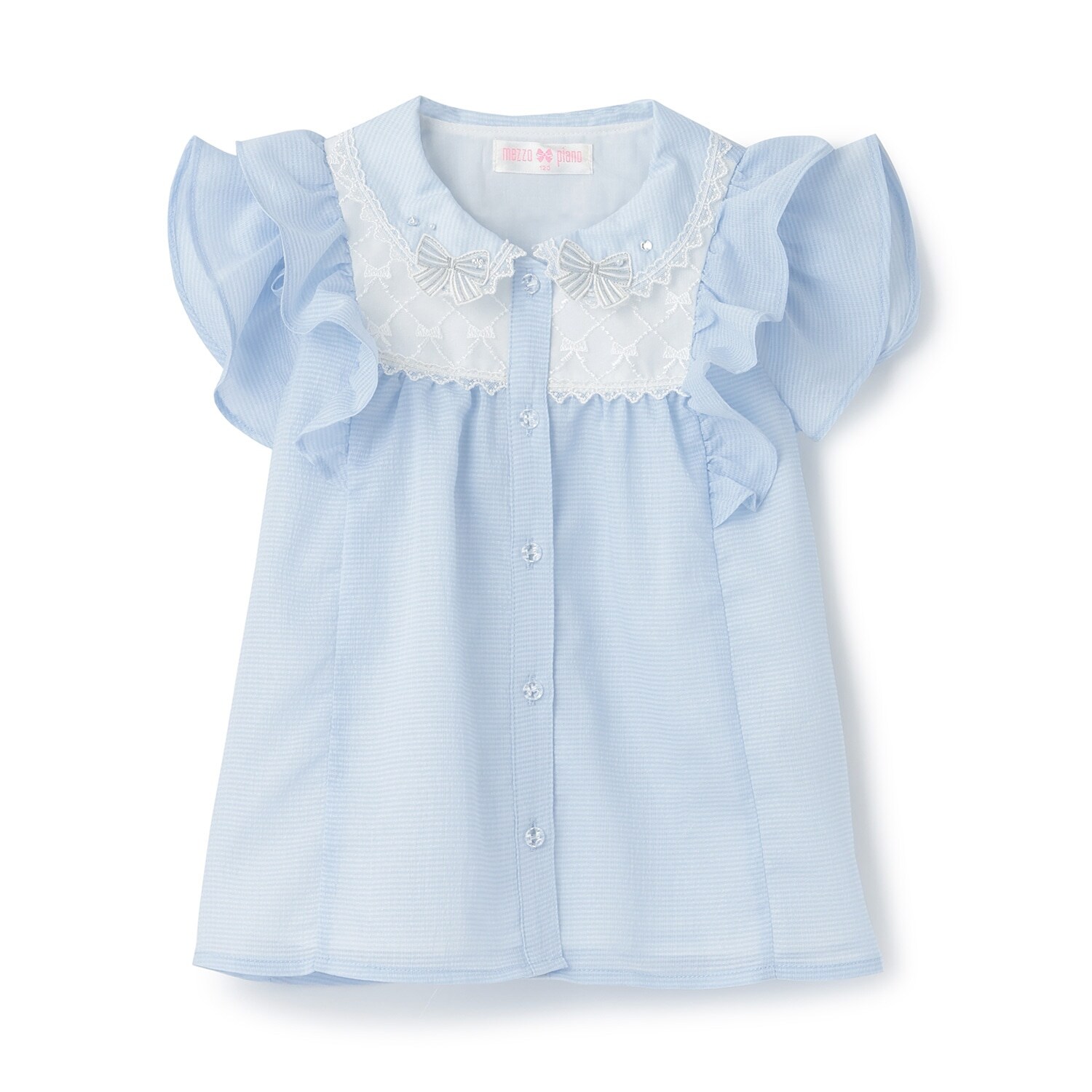 シフォンフリル ブラウス