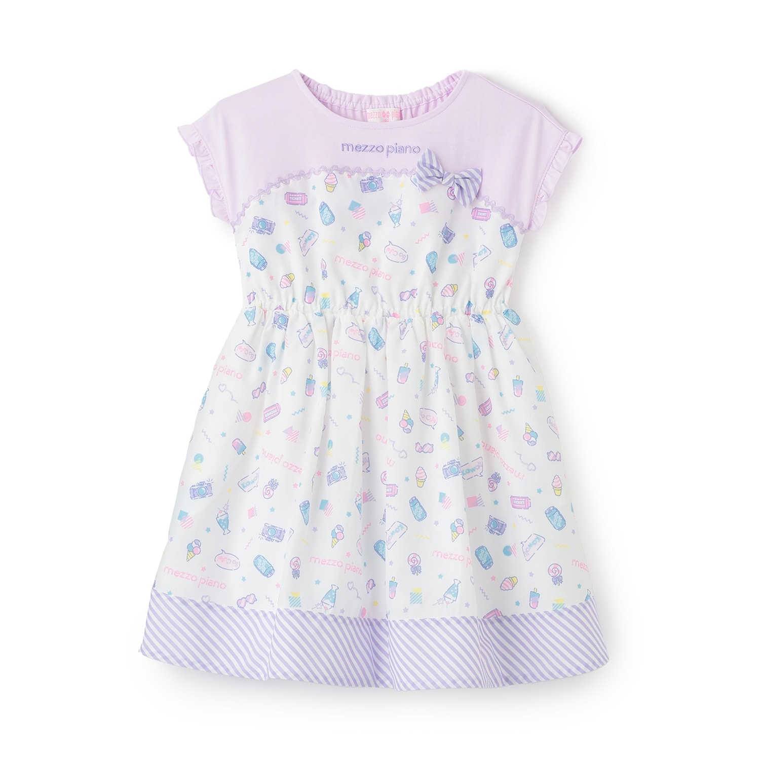 ファンシーポップ柄　ワンピース