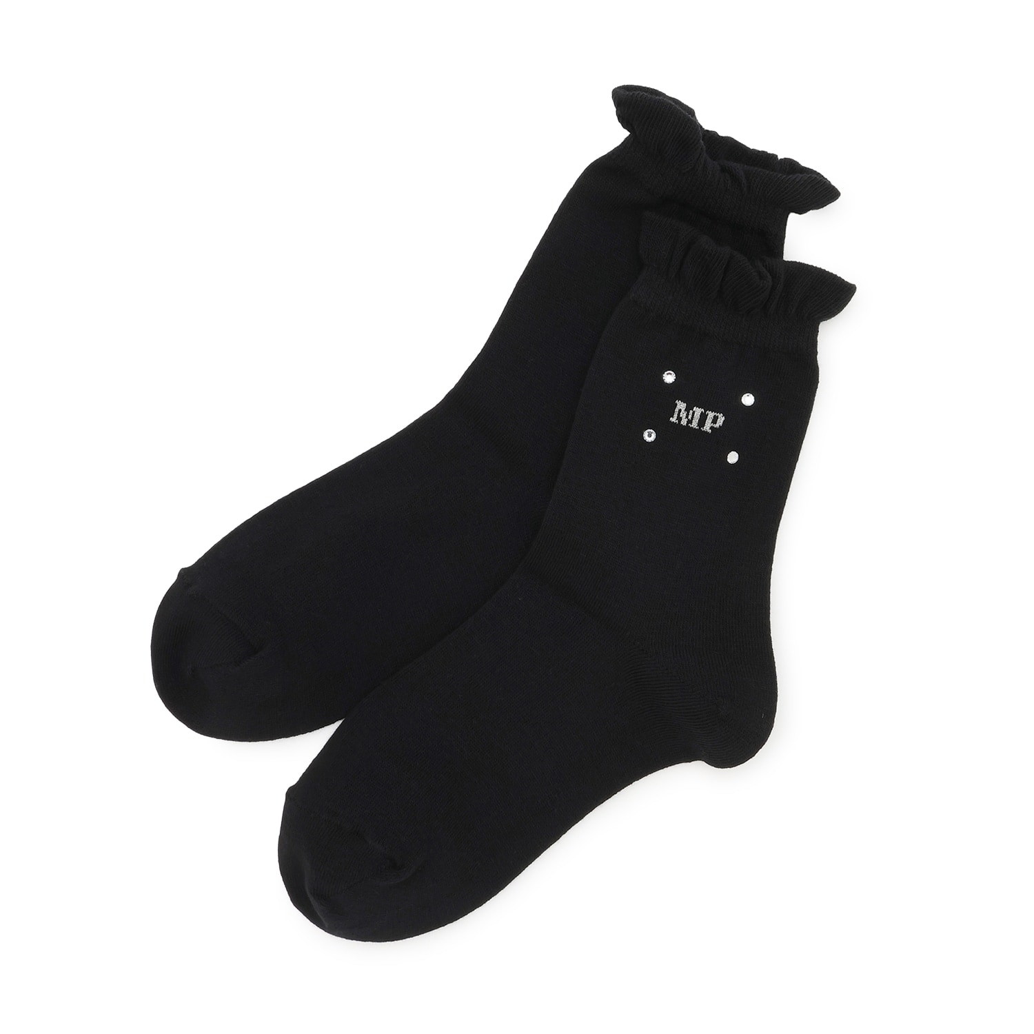 ラインストーン ソックス【日本製】