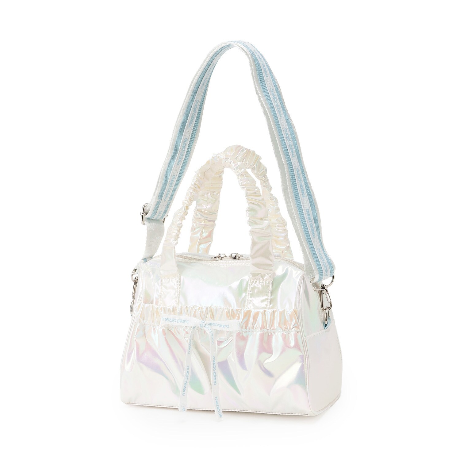 ロゴリボン　2wayボストンバッグ