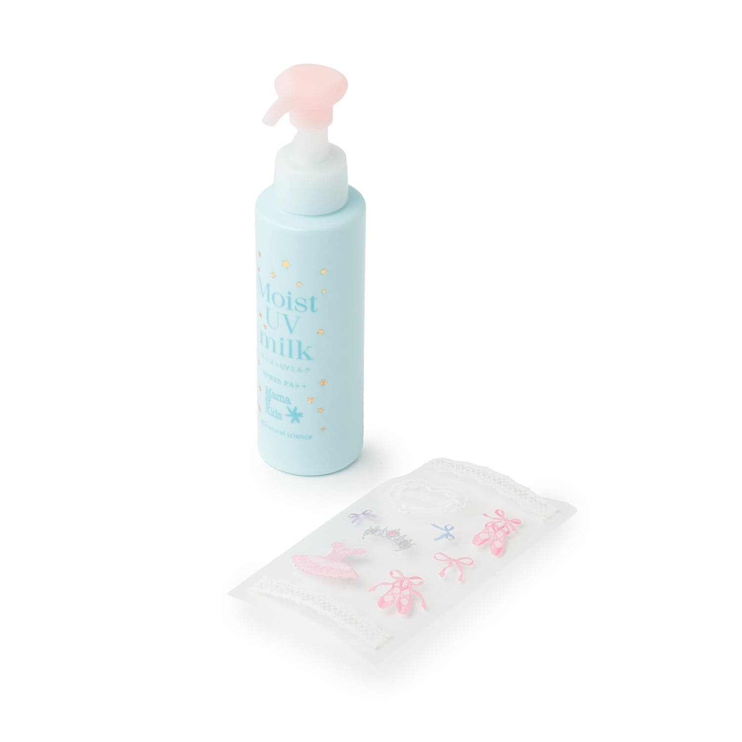 【ママ＆キッズ】モイストUVミルク（ドリームデザイン）メゾピアノ限定シール付