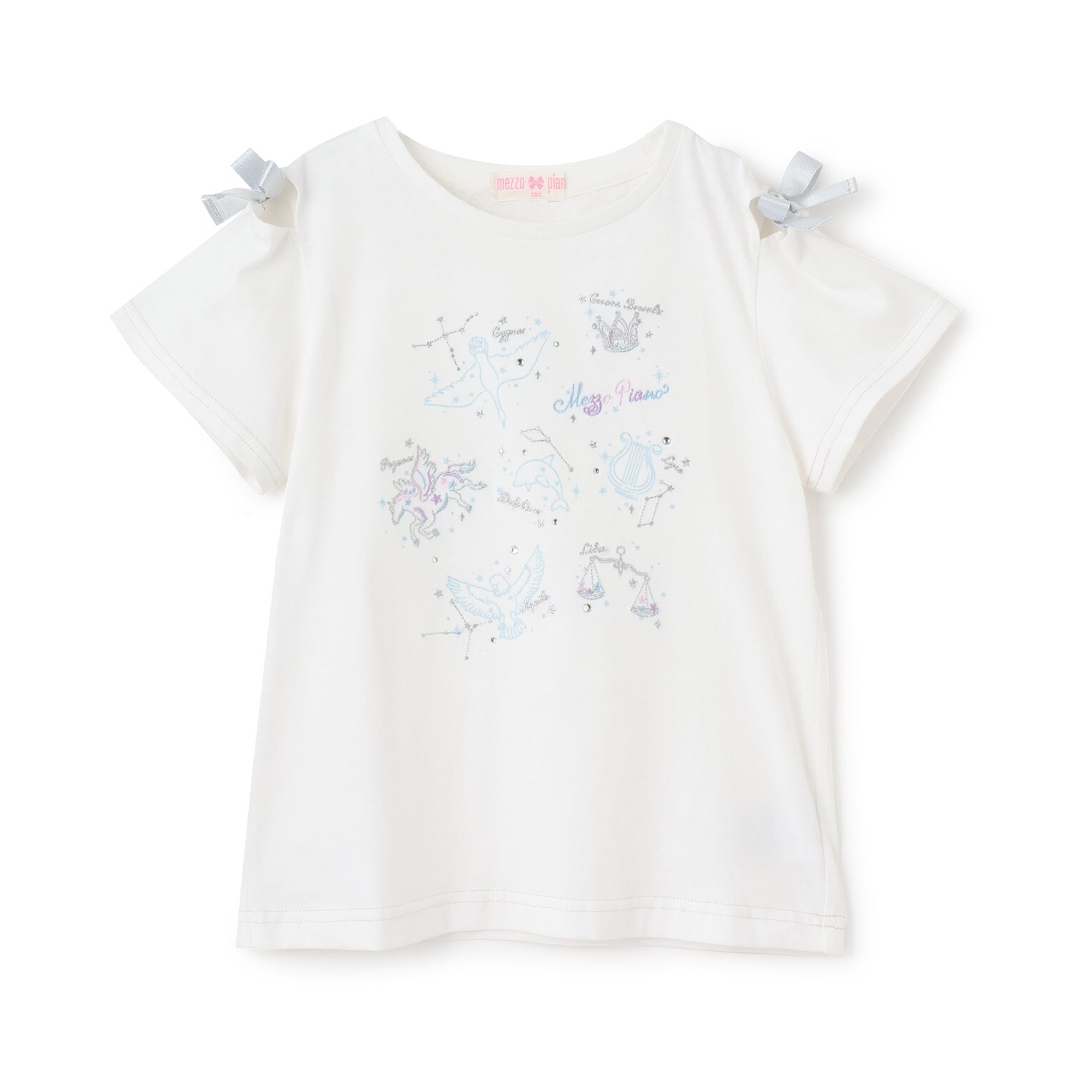 蓄光プリント　星座　半袖Tシャツ