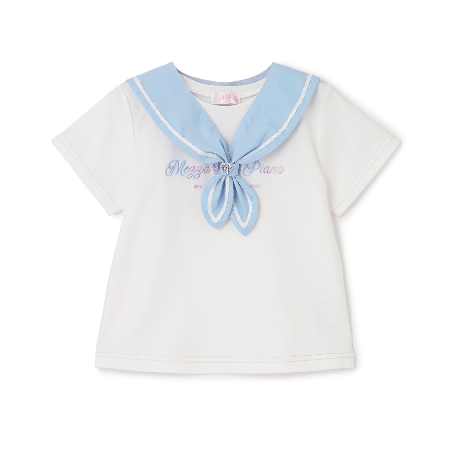 【人気商品再入荷】【直営店で取り扱い無し】セーラーカラー 半袖Tシャツ