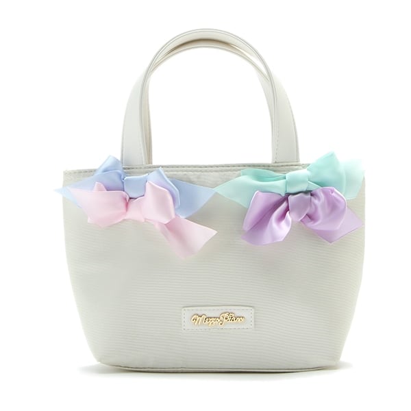 リボンつきミニトートバッグ(F オフ ホワイト): キッズ - ナルミヤ