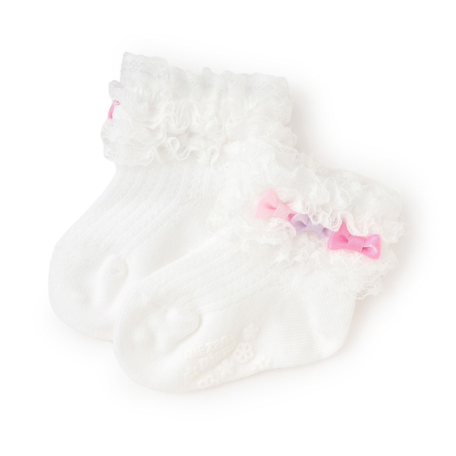 レースリボン ソックス