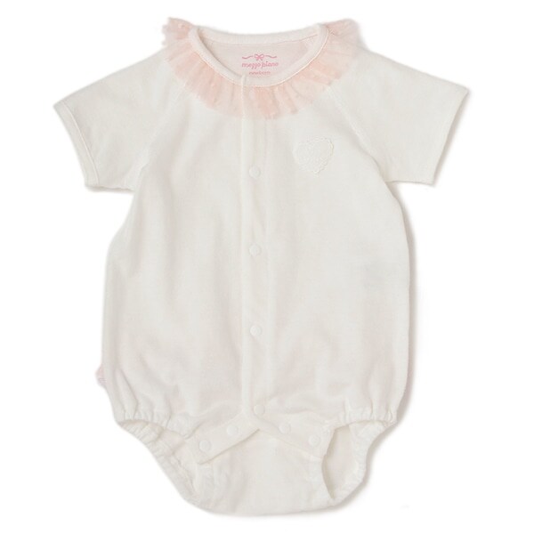 Narumiya Online ナルミヤ オンラインの公式通販サイト水玉肌着ロンパース 70 クリーム 新生児