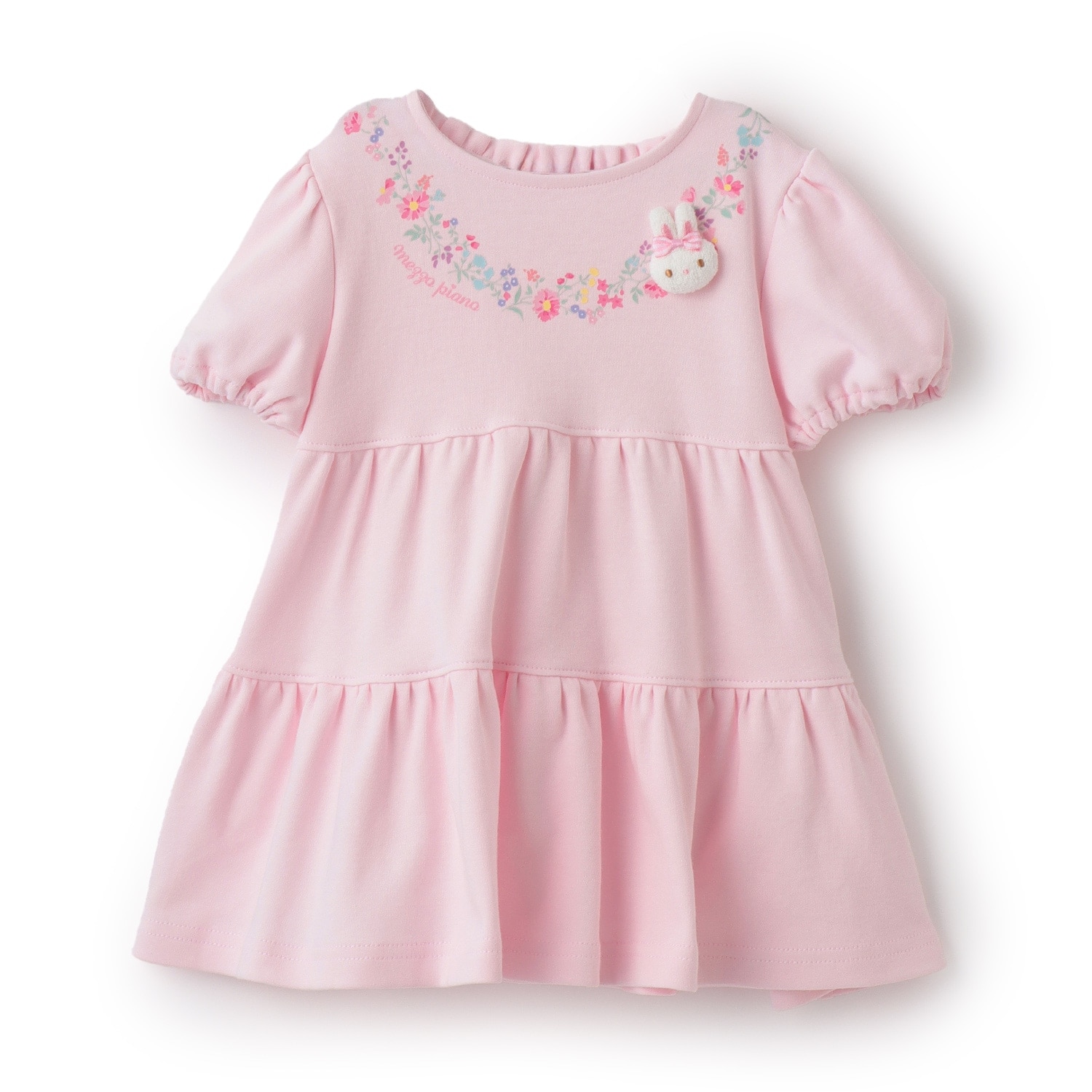 ウサギマスコット付　ティアードチュニック