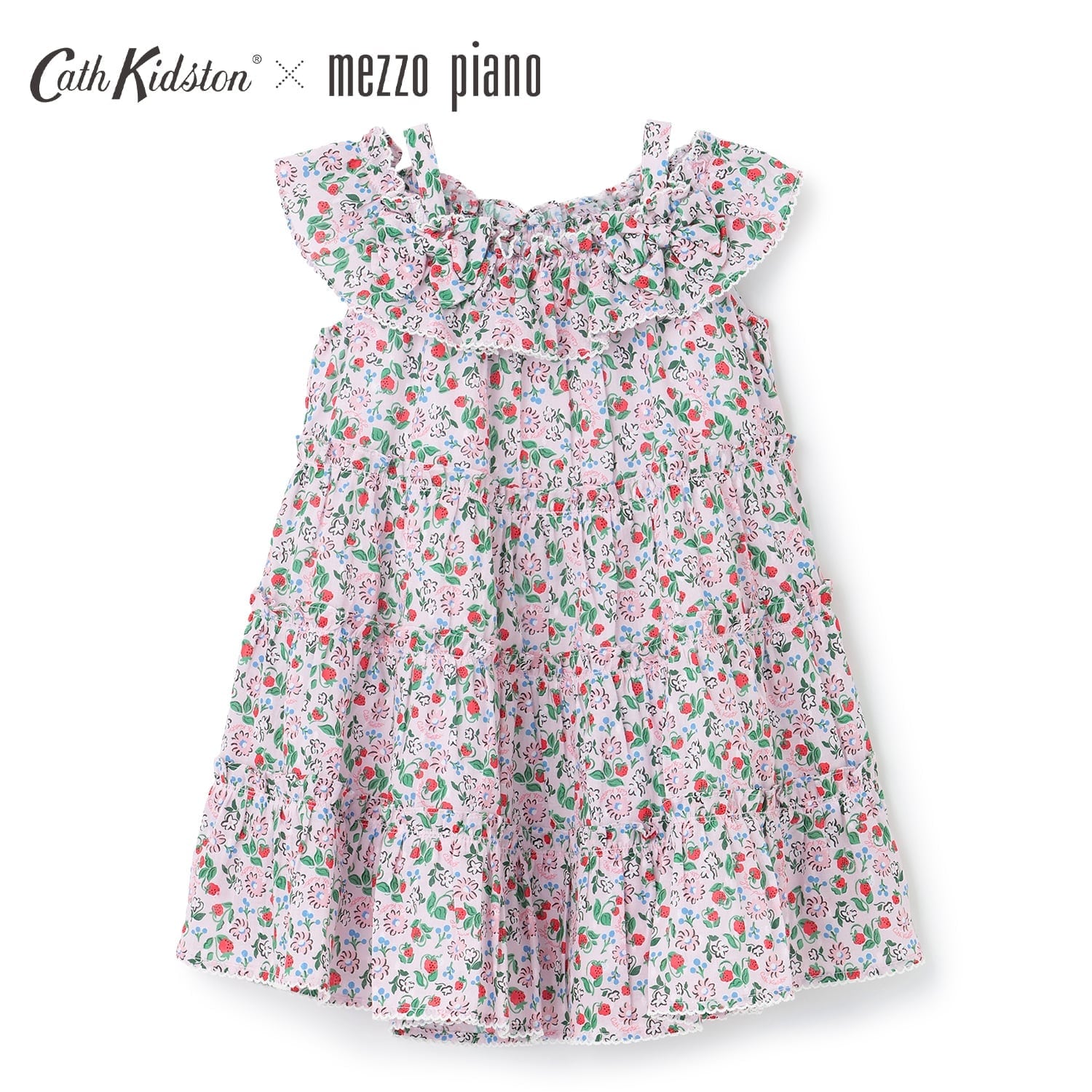 【Cath Kidston】ティアードワンピース