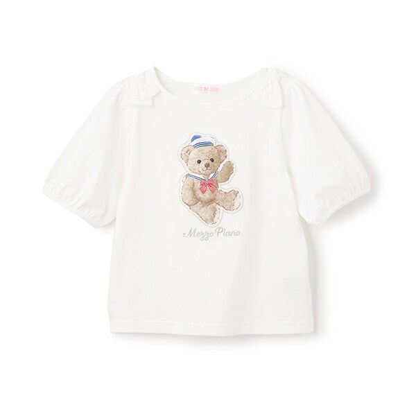 【人気商品再入荷】【直営店で取り扱い無し】マリンくま　5分袖Tシャツ