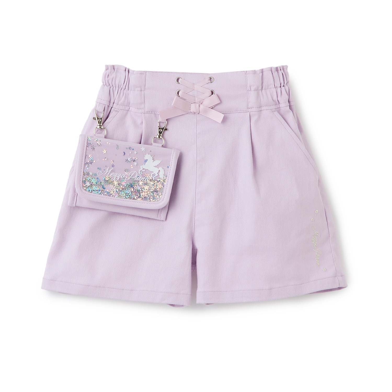 ☆彡キラキラ移動ポケットつき　ショートパンツ