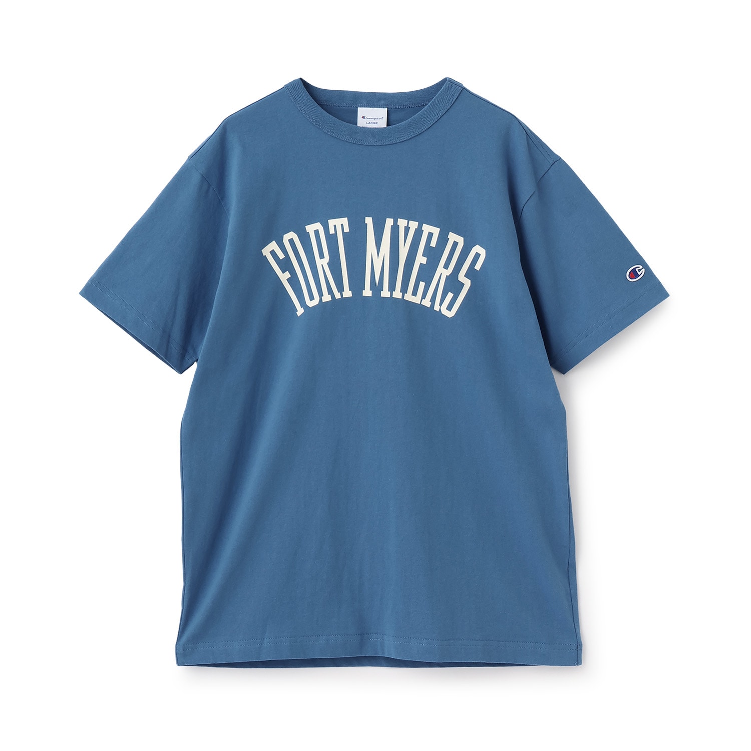 【Champion】DadカレッジロゴショートスリーブT