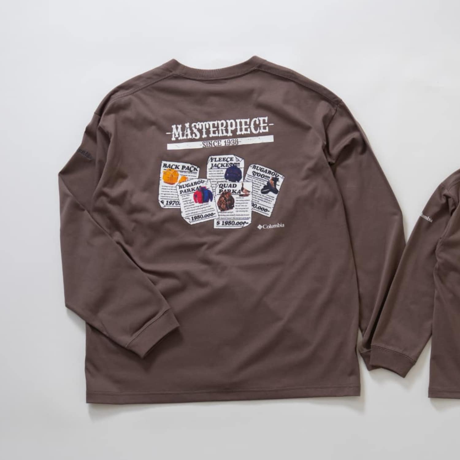 【Columbia】DadバックグラフィックロンT