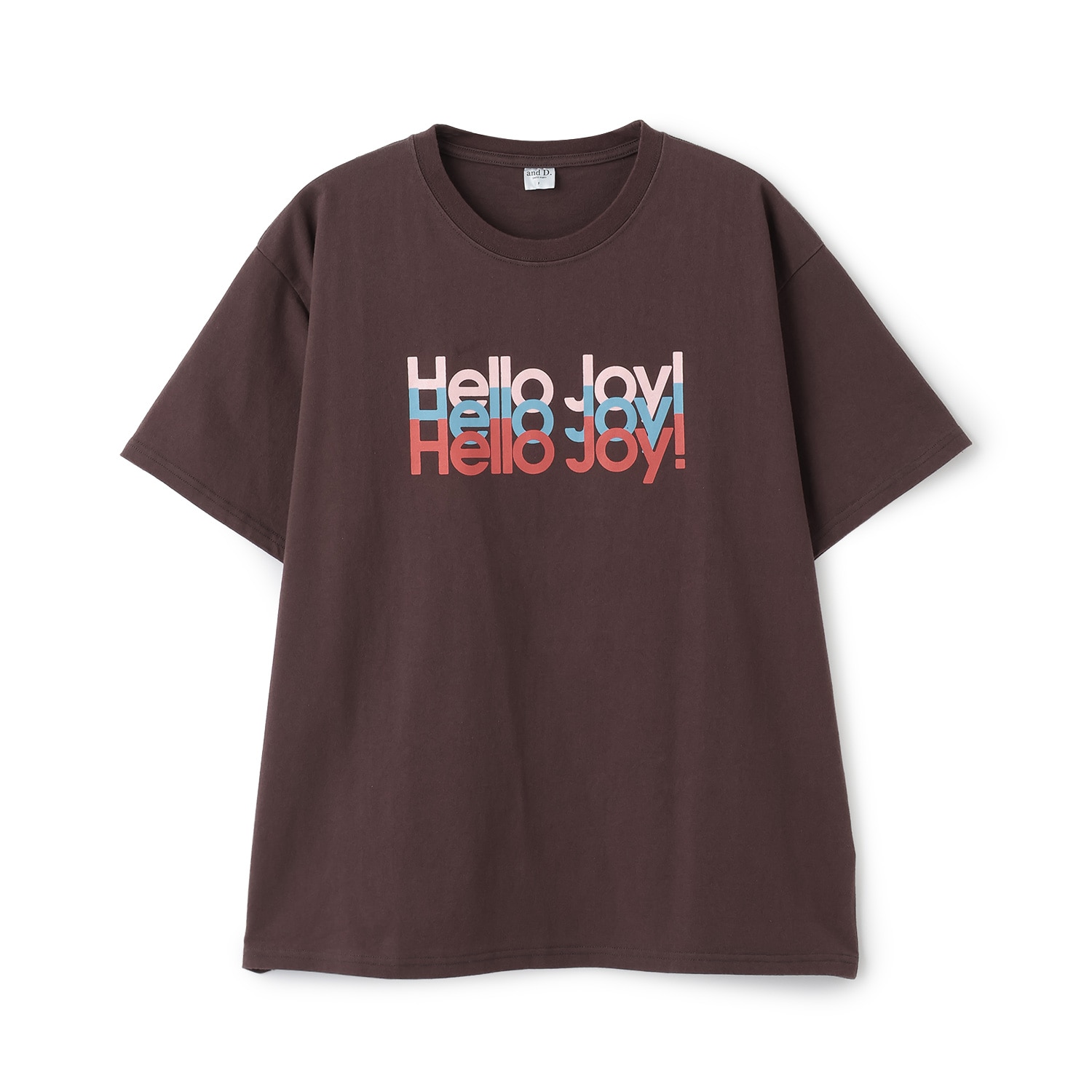 【DAD】USED風加工ロゴ半袖T