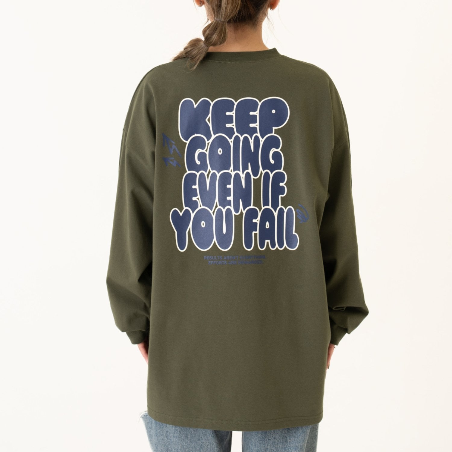 【親子リンク】【DAD】蛍光カラーロゴロンT