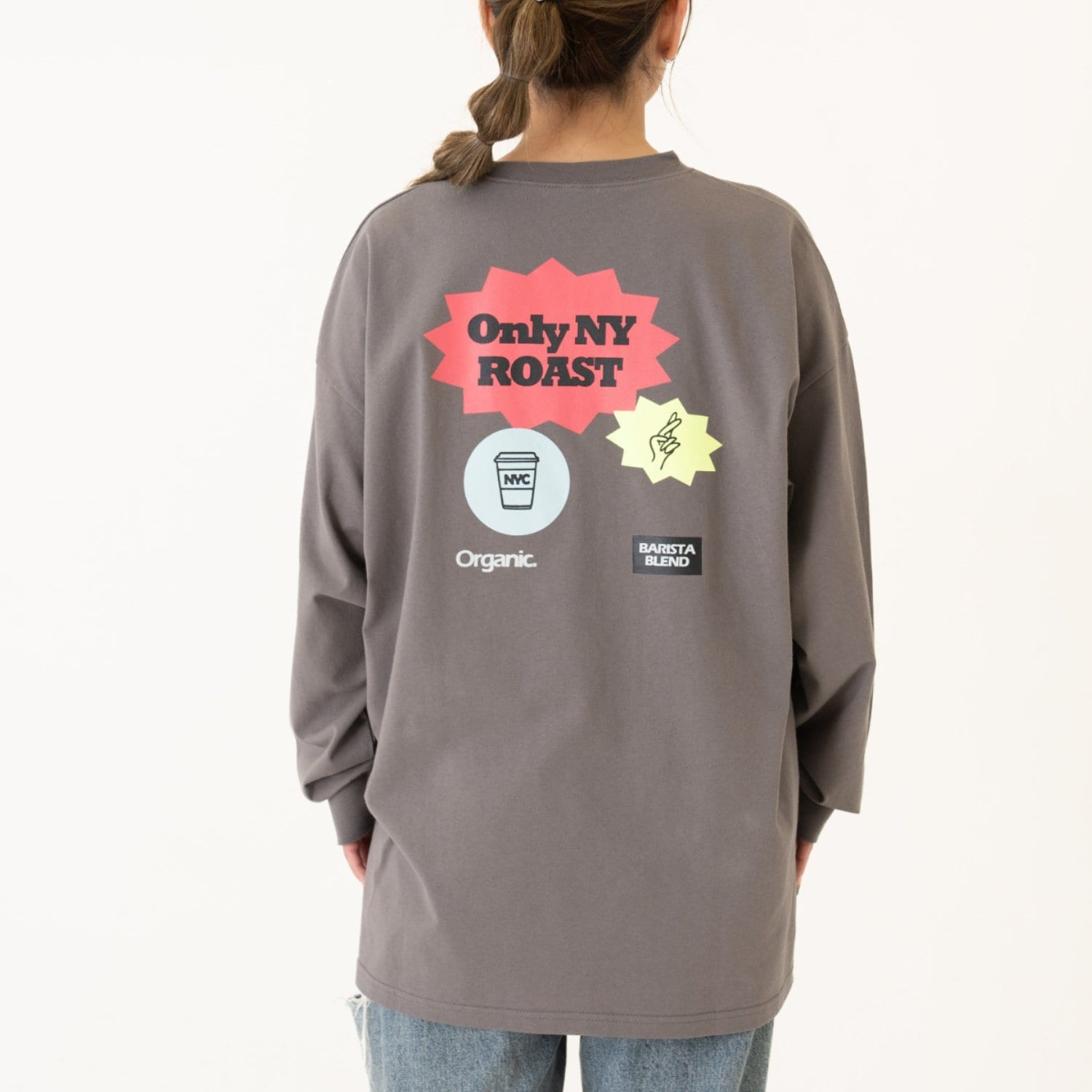 【親子リンク】【DAD】蛍光カラーロゴロンT