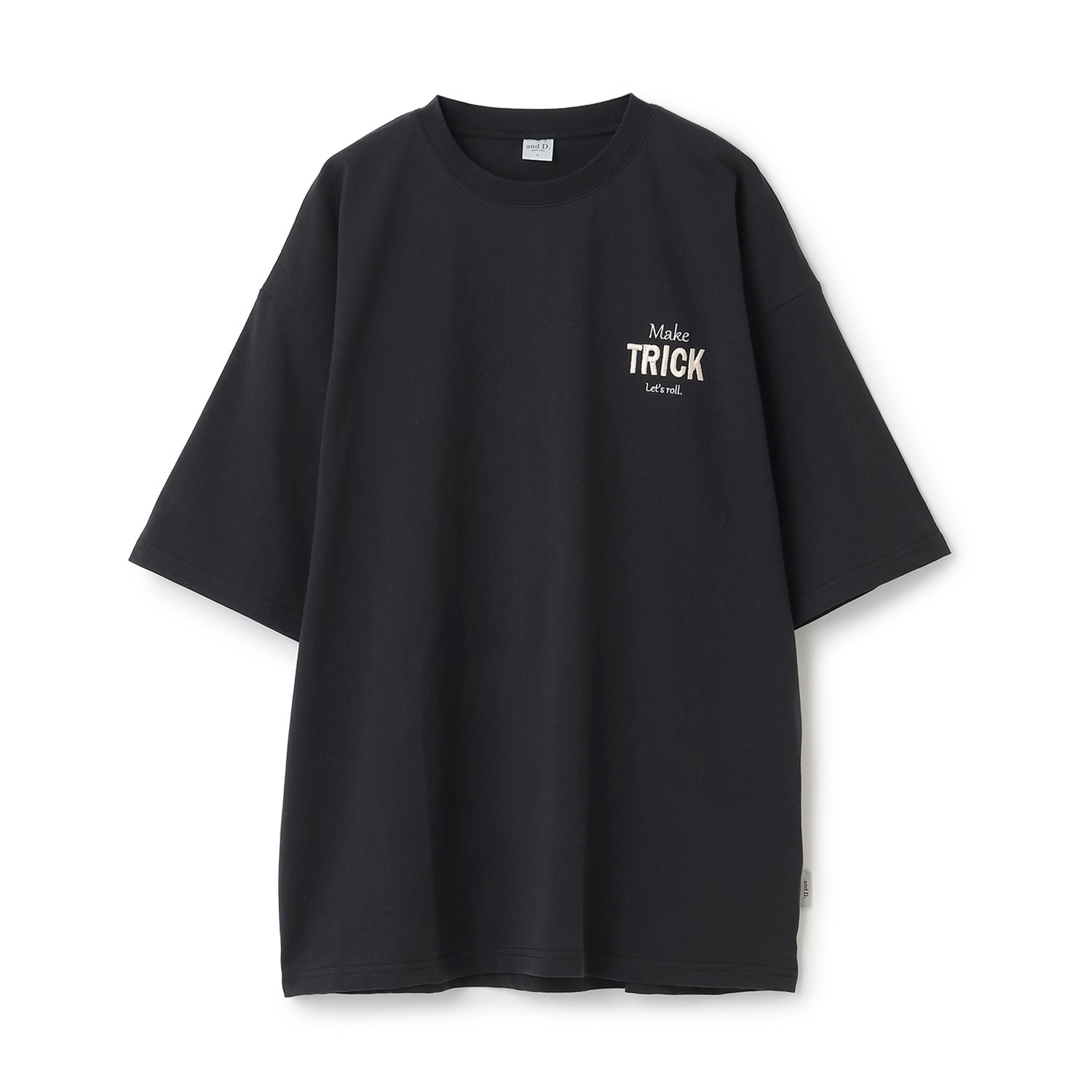 【親子リンク】DADバックロゴ刺繍ビック半袖T