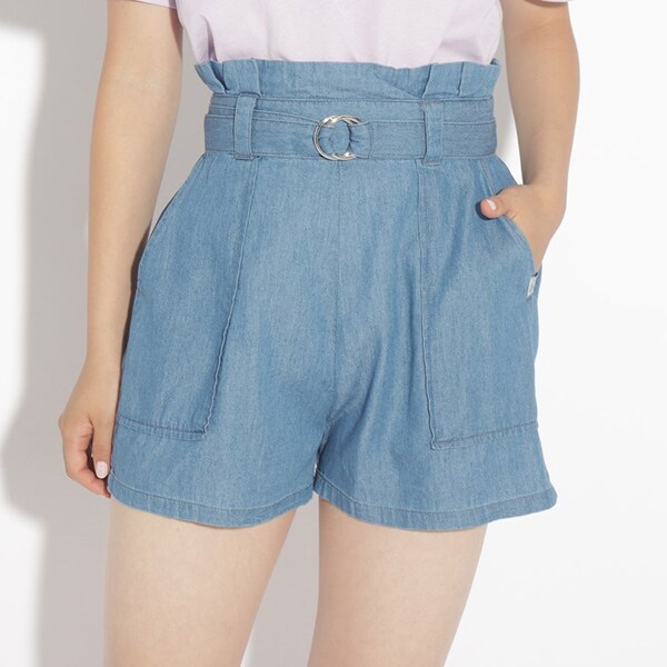 ◆【ニコラ掲載商品】リネンライクキュロット