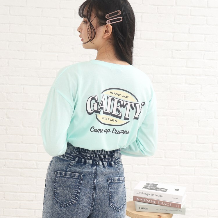 【130cmサイズあり】定番人気商品♪バックサークルロンT