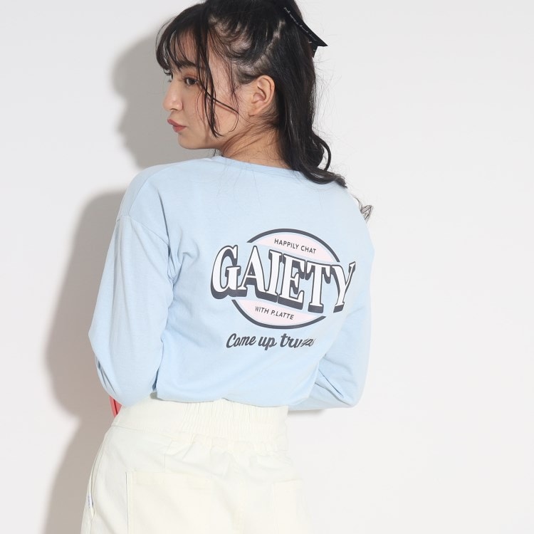 【130cmサイズあり】定番人気商品♪バックサークルロンT