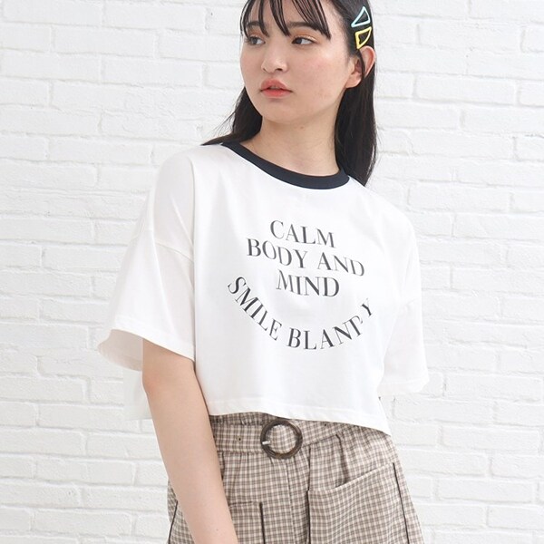 【接触冷感機能付き】リンガー配色Tシャツ