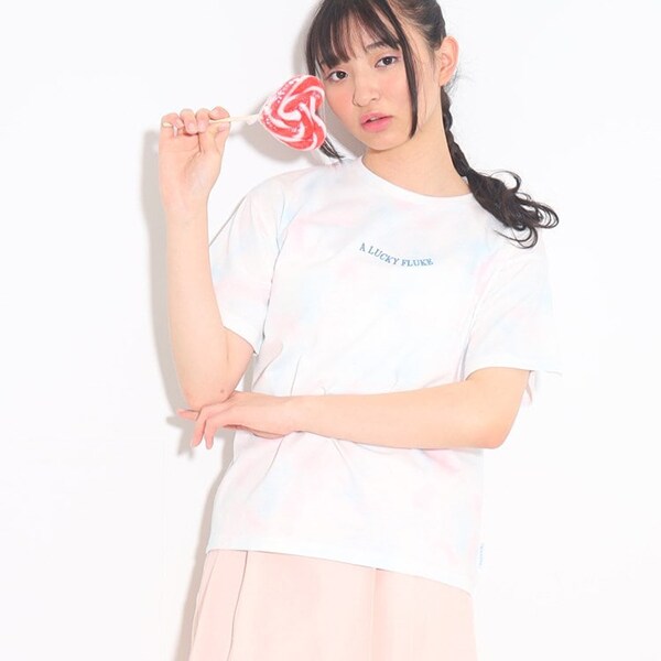 一枚で主役級！タイダイバックロゴTシャツ
