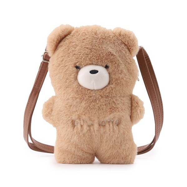 フェイクファークマポシェット