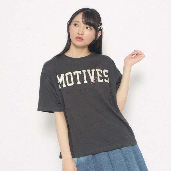 サテンアップリケアソートTシャツ