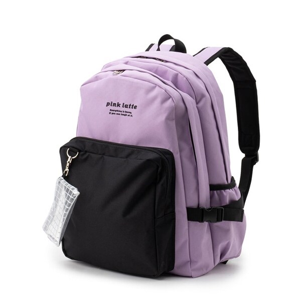【容量約35L】ポーチ付ポリエステルリュック