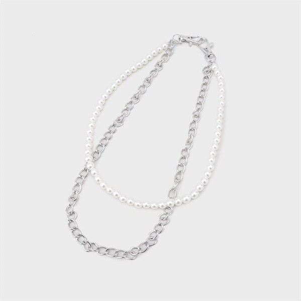 パール調ウォレットチェーン