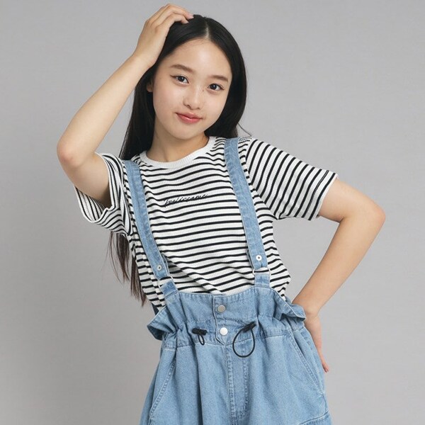 コンパクトリブTシャツ