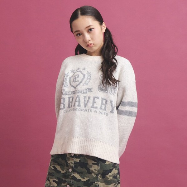 冬に着たい！ジャカード編モヘヤアソートニット