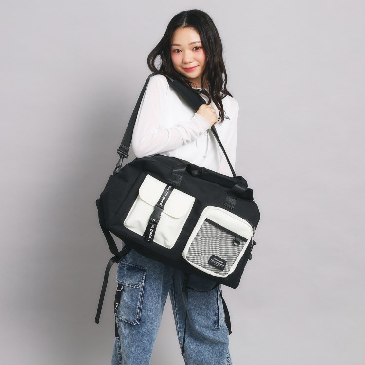 【容量約37．5L】3WAYミドルリュックボストン