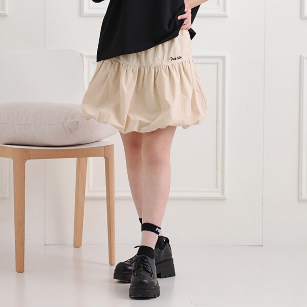 シンプルバルーンスカート