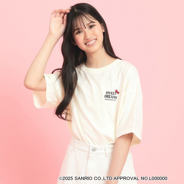 【サンリオキャラクターズコラボ】バックロゴビッグTシャツ