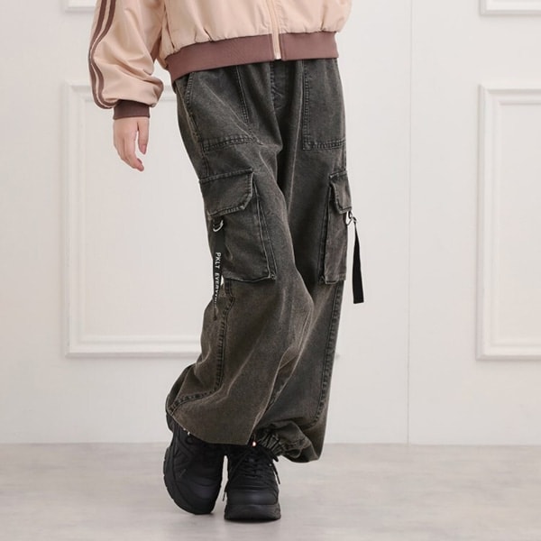 ベーシックデニムカーゴパンツ
