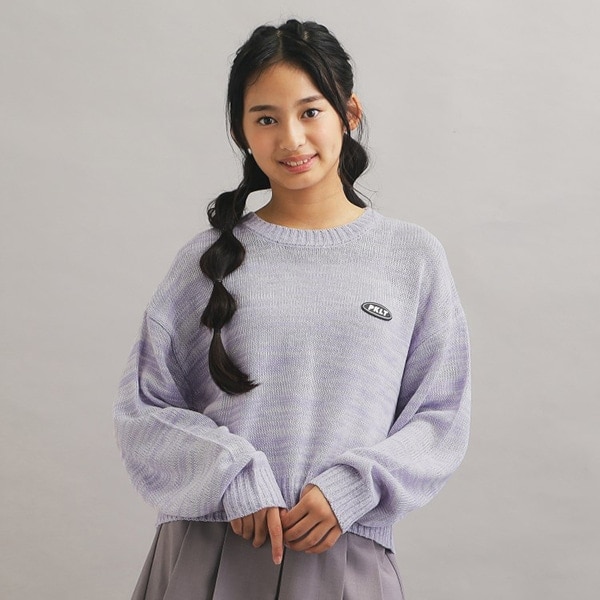 【プチプラ】短丈ニットプルオーバー