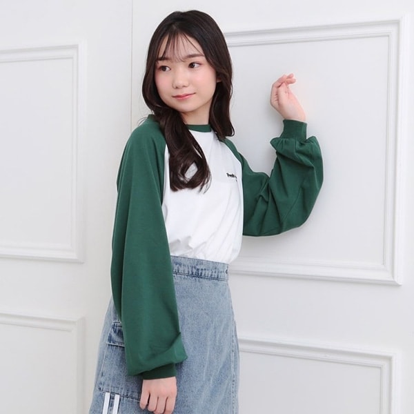 ラグランサガラチュニックロンT