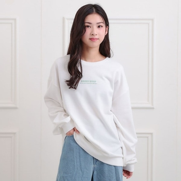 バケハくまちゃん裏毛トレーナー