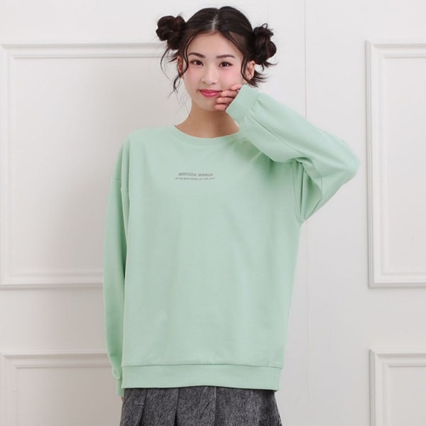 バケハくまちゃん裏毛トレーナー