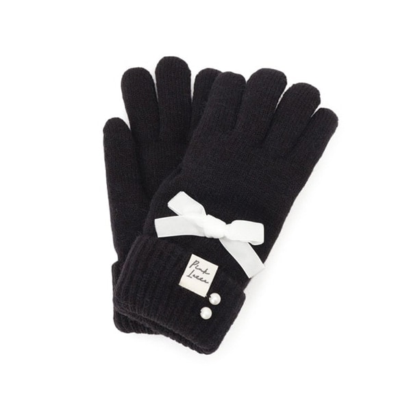 ベロアリボン裏モール手袋
